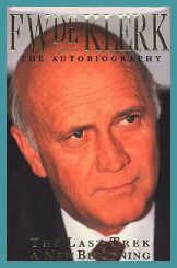 FW de Klerk - Autobiography Book Cover