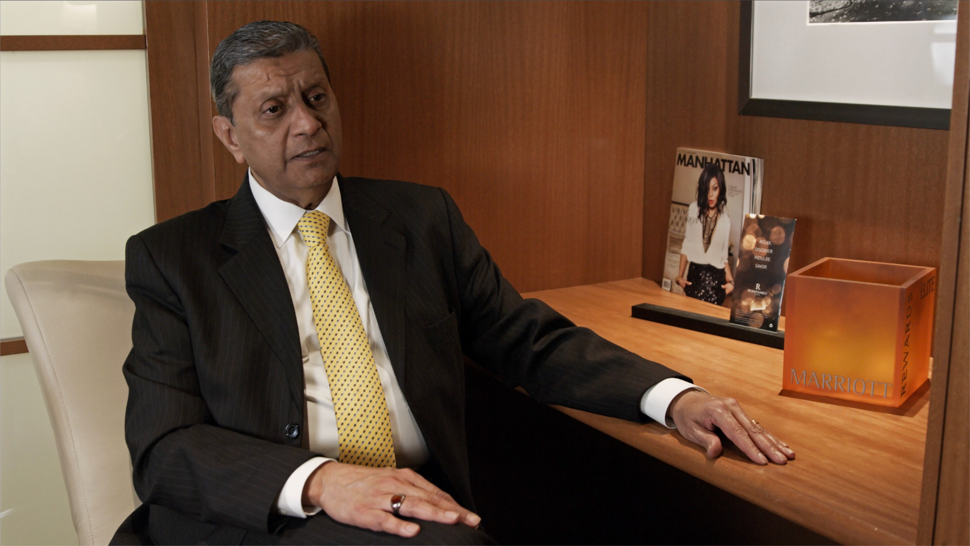 Amir Dossal Disparity Film Still, Amir Dossal