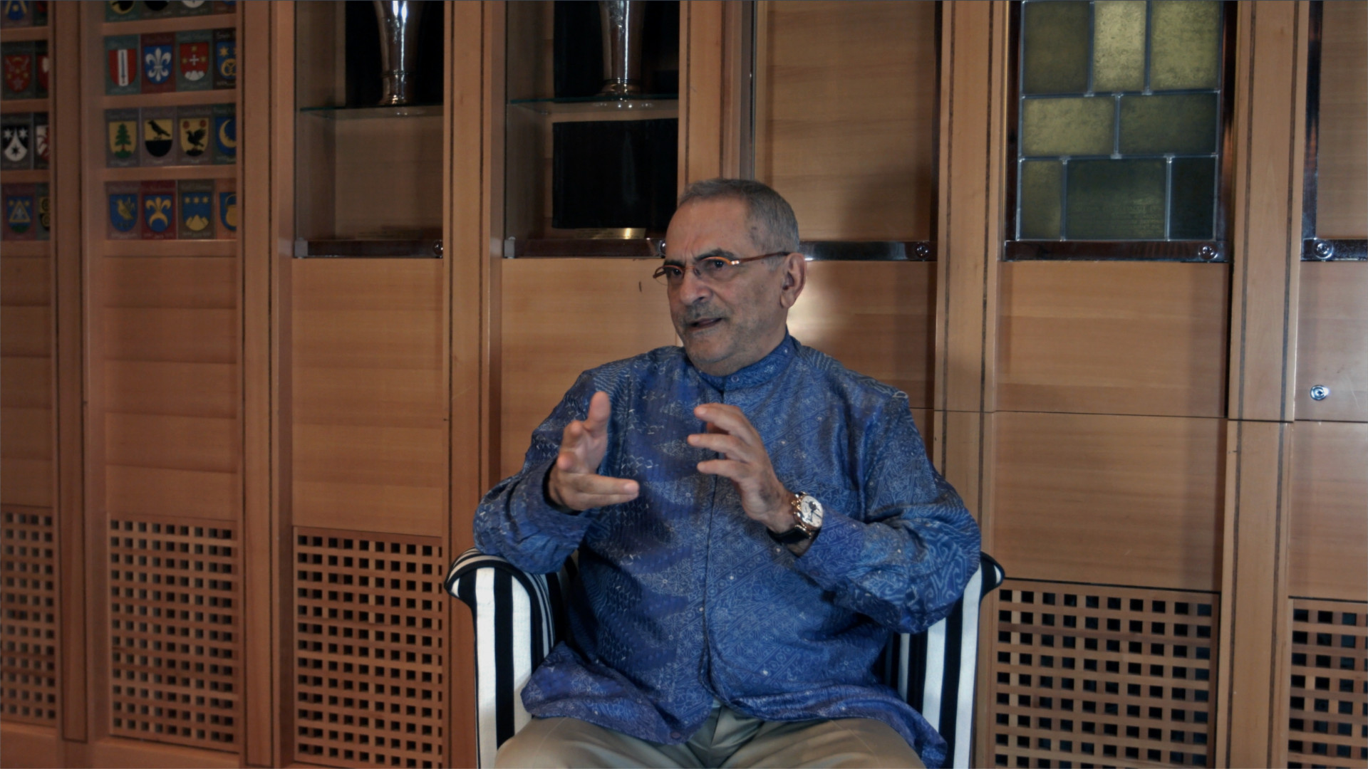 Jose Ramos Horta Disparity Film Still, Jose Ramos Horta