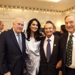 F. W. de Klerk, Renu Mehta, Vijay Mehta _ George Soros