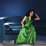 Renu Mehta in green dress 3