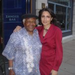 Renu Mehta and Archbishop Tutu