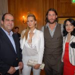 Stelios Haji-Ioannou, Petra Němcová, David Mayer de Rothschild _ Renu Mehta