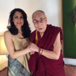 Renu Mehta & His Holiness The Dalai Lama