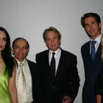 Renu Mehta, Vihay Mehta, Michael Douglas, Prince Pavlos and Princess Marie-chantal of Greece & Denmark